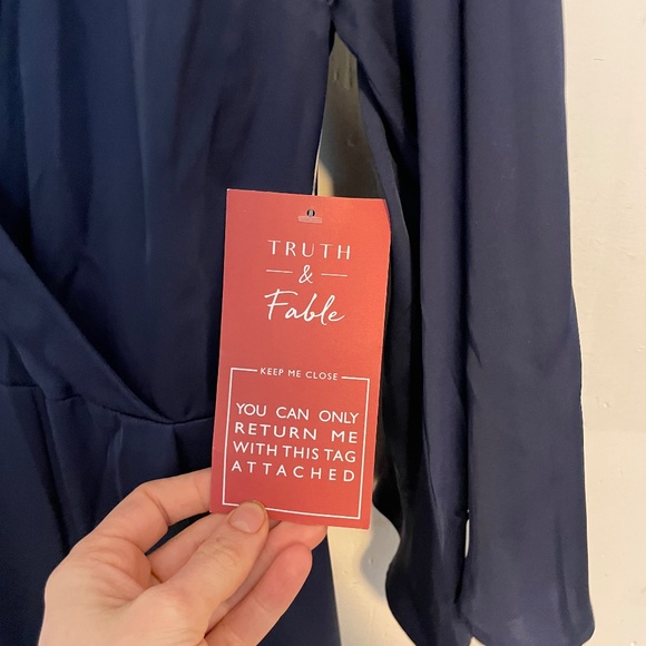 Navy Jumpsuit - Picture 4 of 5